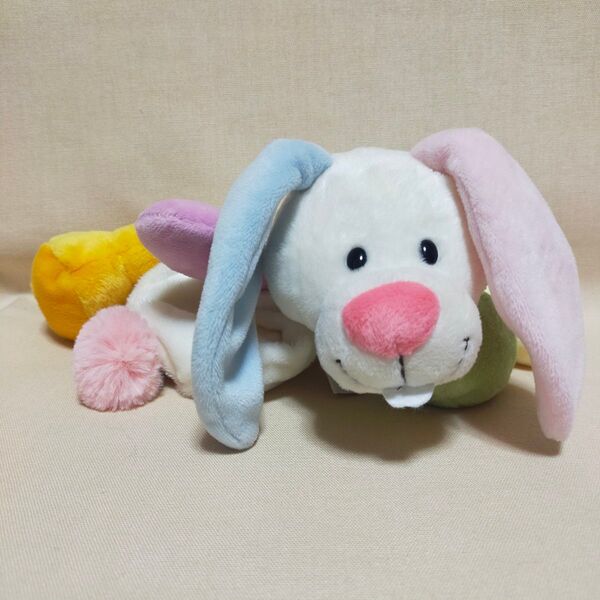 NICI、うさぎのぬいぐるみポーチ
