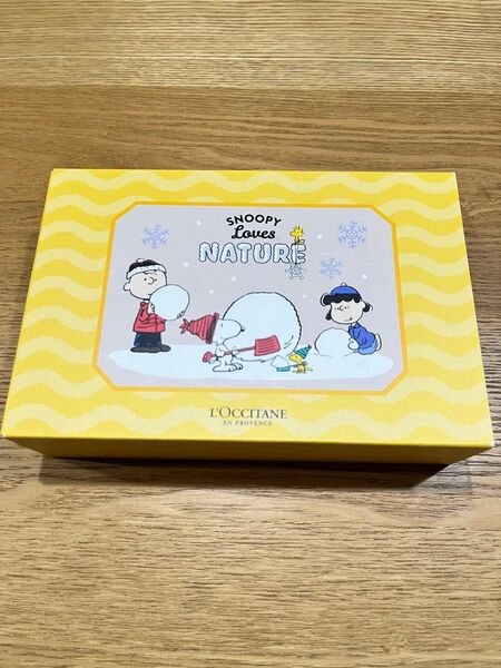 L'OCCITANE SNOOPY 2025 NEWYEAR スノーシア ボディクリーム&ハンドセット