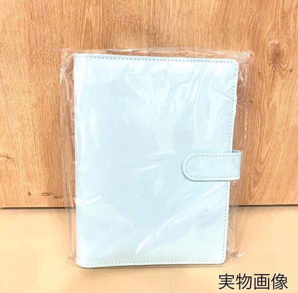 A5 6穴 バインダー トレカ収納 推し活 マカロン トレカファイル 手帳 韓国