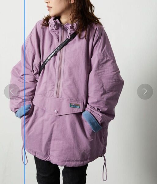 FREAK'S STORE 裏フリースハーフジッププルオーバー。FREAK'S OUTDOORS 裏フリースハーフジップ