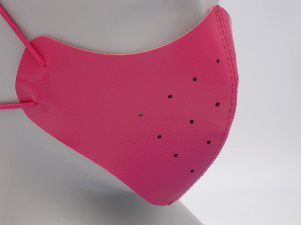 ★マスクガード（ピンク色）オートバイ用カラスマスク【２枚セット】 ★新品未使用★