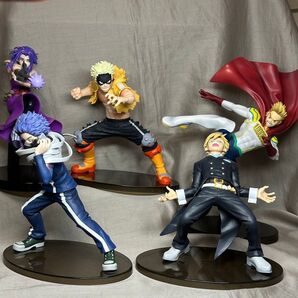 僕のヒーローアカデミア 物間寧人 心操人使 レディーナガン ファットガム 通形ミリオ フィギュア 5体セット まとめ売り