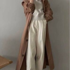 オーバーサイズフードトレンチコート FILLOU Mサイズ 未使用