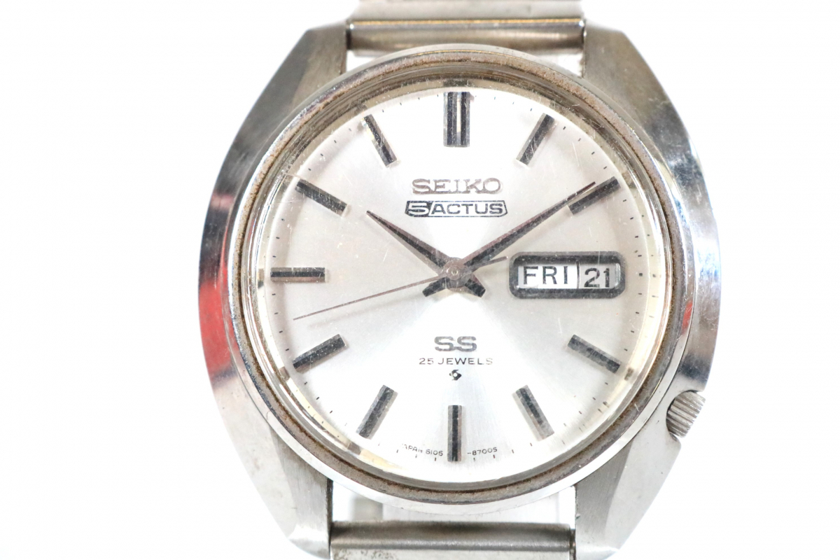 Yahoo!オークション -「seiko 5actus ss」の落札相場・落札価格