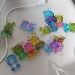 うさぎorくま デコパーツ