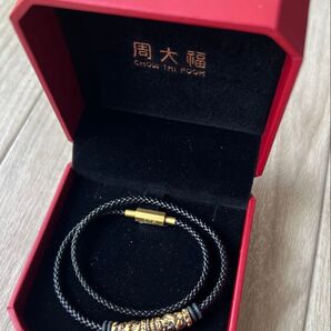 新品 周大福 黒神話:悟空 CTF ゴールド 24k金 証明書兼レシート 純金アクセサリー