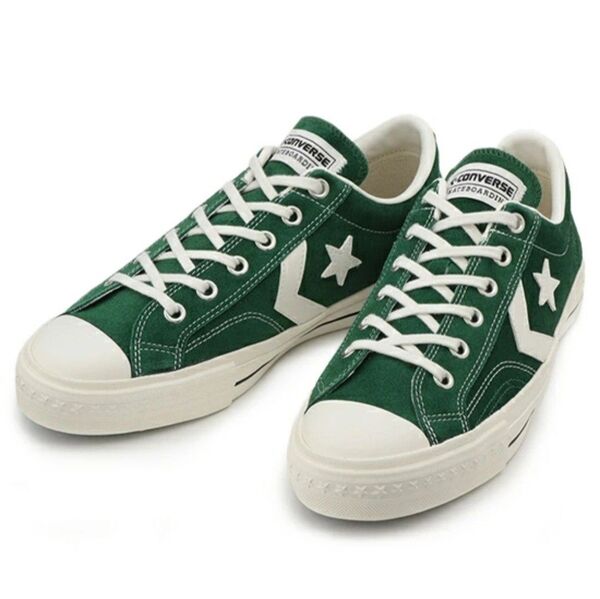 CONVERSE BREAKSTAR SK CV OX スニーカー 23.5cm スニーカー コンバース グリーン