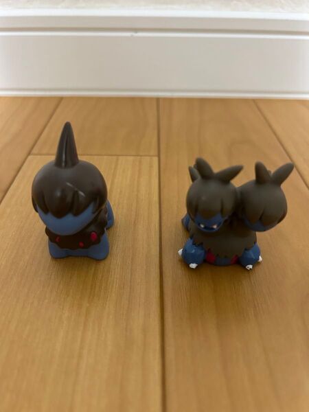 ポケモンキッズ 指人形 モノズ、ジヘッド セット 匿名発送