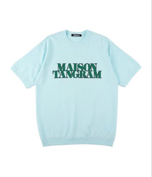 TANGRAM タングラム MAISON HALF SLEEVE SWEAT CREW メンズ