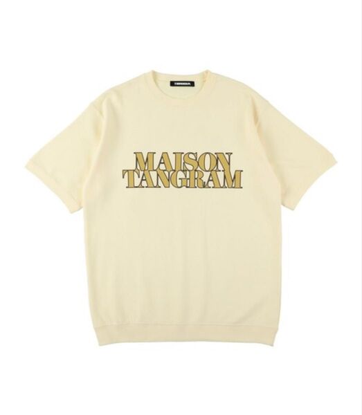 TANGRAM タングラム MAISON HALF SLEEVE SWEAT CREW メンズ