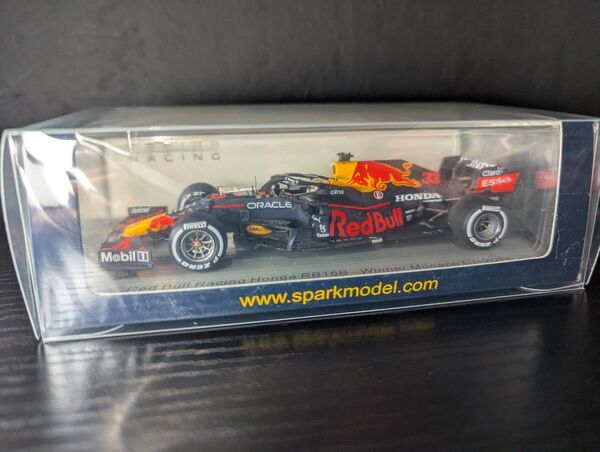 【新品未開封】Spark 1/43 レッドブル RB16B モナコGP 優勝車 ミニカー Redbull