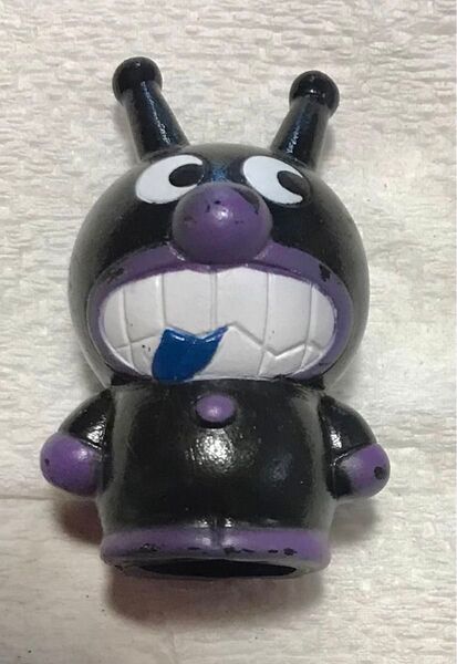 レトロ 初期 バイキンマン ベロ出し アンパンマン ソフビ 指人形 フィギュア