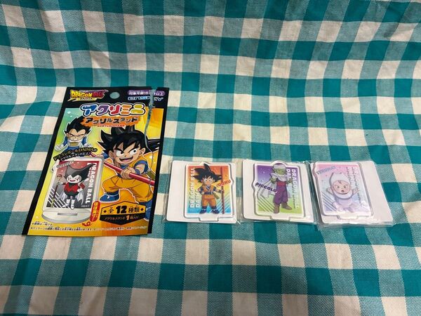 アクリミニ アクリルスタンド ドラゴンボールダイマ DRAGONBALL DAIMA 孫悟空 ピッコロ トランクス