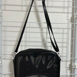 痛バッグ ショルダーバッグ 黒