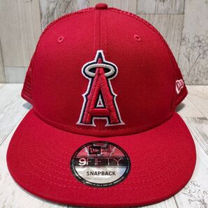 【新品未使用】NEW ERA 9FIFTY エンゼルス メッシュ トラッカー キャップ ニューエラ