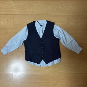 キッズ フォーマット ベスト&カッターシャツセット
