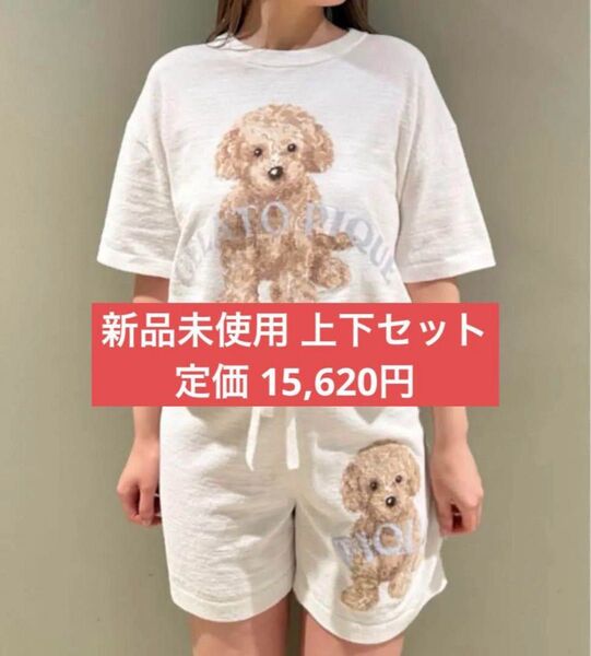 ジェラピケ トイプードル プルオーバー ショートパンツ セット