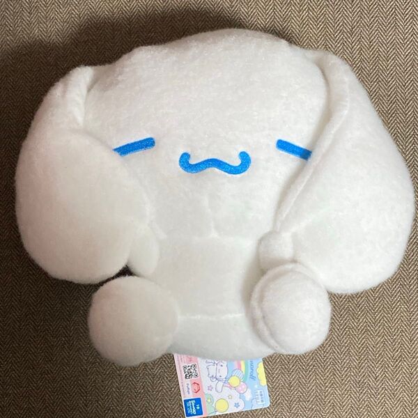 【新品・未使用品】シナモロール かおかくし BIG ぬいぐるみ シナモン