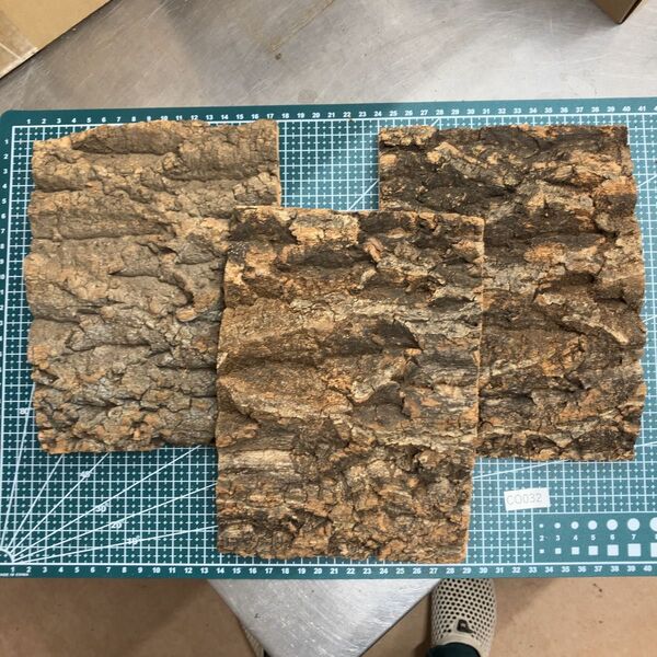 コルク樹皮 バージンコルク セット 天然 爬虫類 シェルター 活着 着生 ワラジムシ ダンゴムシ 隠れ家32