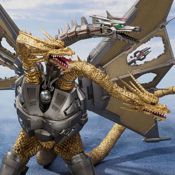 【輸送箱未開封】S.H. Monster Arts メカキングギドラ 新宿決戦 Special Set モンスターアーツ