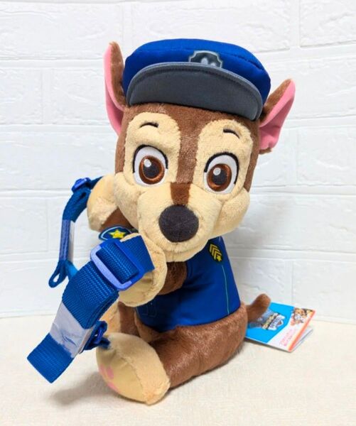 圧縮なし パウ・パトロール プラチナムザッカ ぬいぐるみリュック チェイス