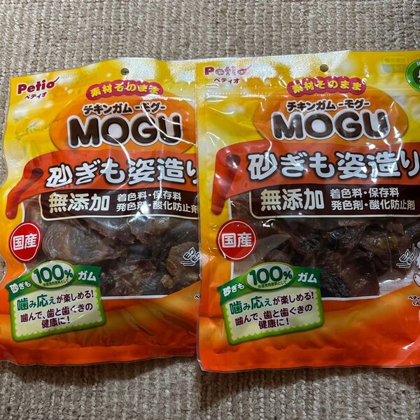 ペティオ Petio チキンガム MOGU 無添加 砂ぎも姿造り 190g