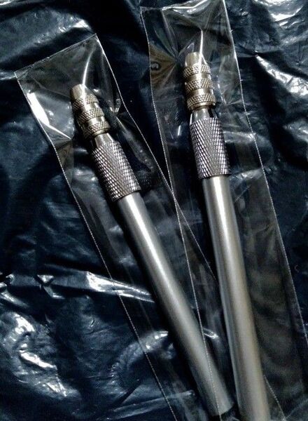 ハンドメイド金属製ペン軸各種 試作品第4ロット