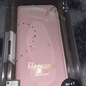 AQUOS wish ブックカバー blanccoco スマホケース 手帳型 箱から出して発送