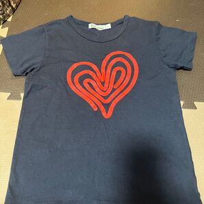ハート Tシャツ 130cm