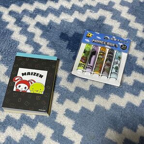 マインクラフト まいぜんシスターズ 文房具 キャップ メモ帳