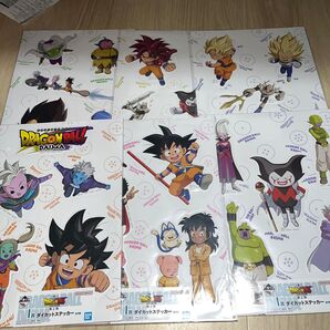 一番くじ! ドラゴンボールDAIMA!第2弾!I賞ダイカットステッカー 6点セット