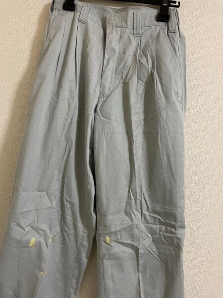 【訳あり】夏用薄手作業ズボン ワークパンツ Sサイズ