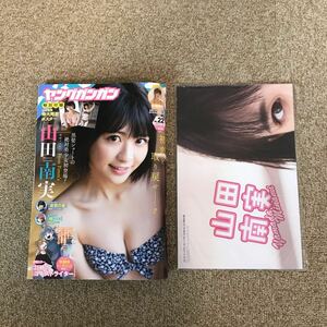 美品　ヤングガンガン　2019.11.15 NO.22 山田南実　特大両面ポスター付き　佐藤麗花　