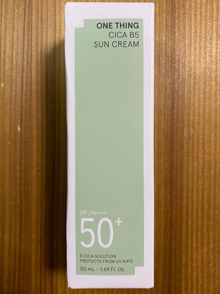 ONE THING ワンシング シカB5 サンクリーム 50ml UVカット 日焼け止め SPF50+ PA++++