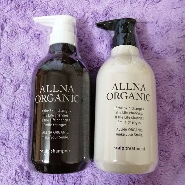 オルナ オーガニック スカルプ シャンプー&トリートメント 本体 各500ml ALLNA ORGANIC
