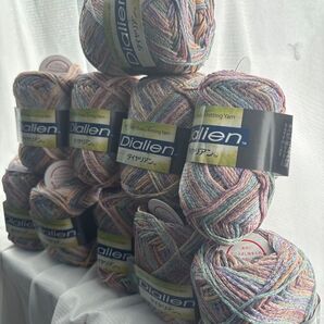 ダイヤモンド毛糸 ダイヤリアン10玉未使用