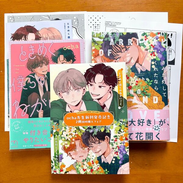 ときめく僕らのねがいごと きみが灯してくれたなら ocha コミコミ 特典 小冊子