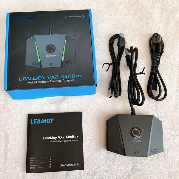 ♪ VX2 Aimbox マルチプラットフォームアダプター 有線キーボードとマウスコンバーター