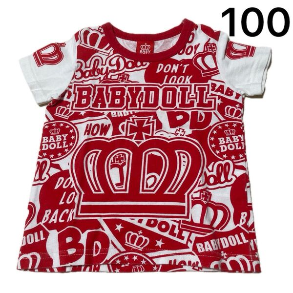 ベビードール 半袖Tシャツ 100