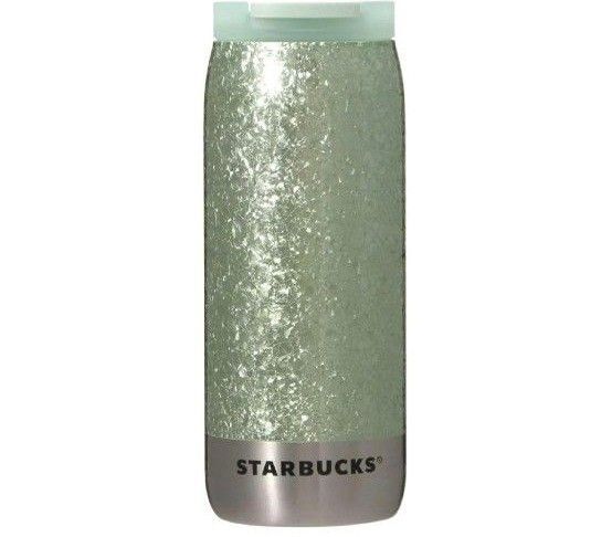 スタバ☆キラキラ輝く カンシェイプステンレスボトル
