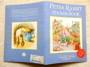 ..　PETER RABBIT STICKER BOOK: by Beatrix Potter (ピーターラビット ステッカーブック)