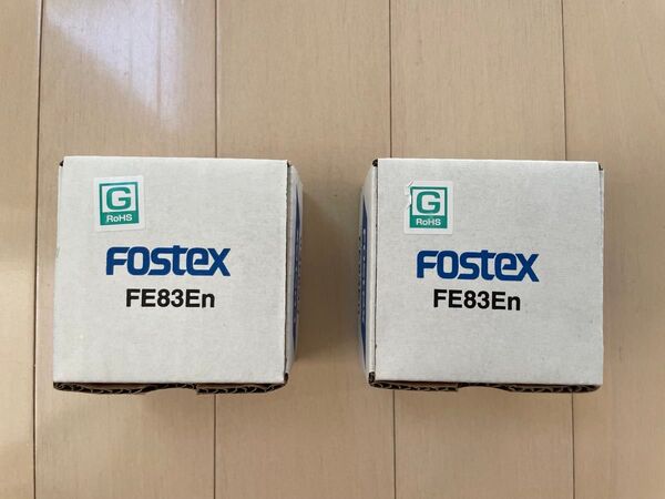 新品未使用 FOSTEX FE83En スピーカー ペア フォステクス フルレンジ