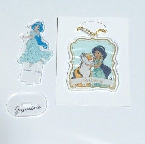 ディズニー ジャスミン アクリルスタンド アクリルキーホルダー
