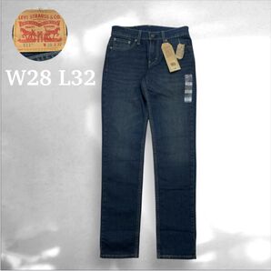 リーバイス 511 青 インディゴブルー W28 L32 ジーンズ LEVI'S タグ付き