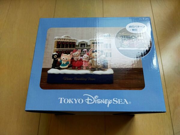 ディズニーシー ダッフィー ウィンタートゥインクリングタウン フィギュア