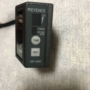 (ボーナスプライス）中古品 KEYENCE SR-500 2次元コードリーダーセンサ