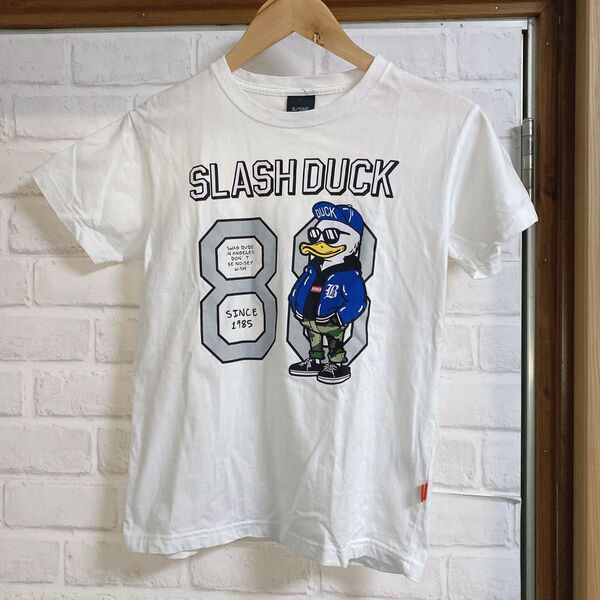 SLASH DUCK Tシャツ 半袖シャツ メンズ レディース 古着
