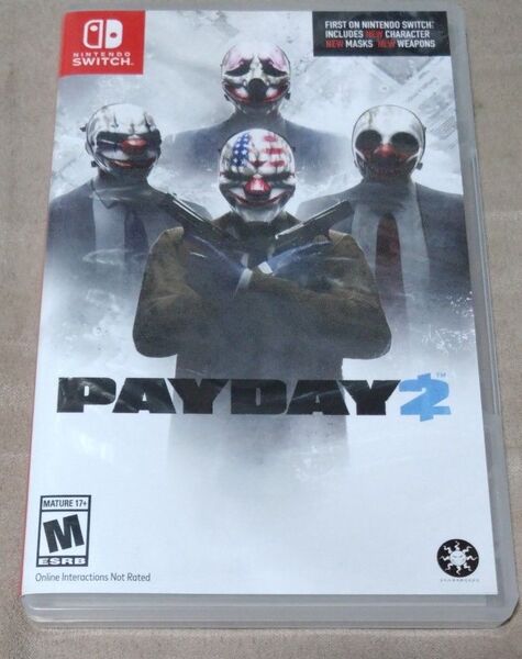 Payday2(Nintendo switch/輸入版)日本語対応