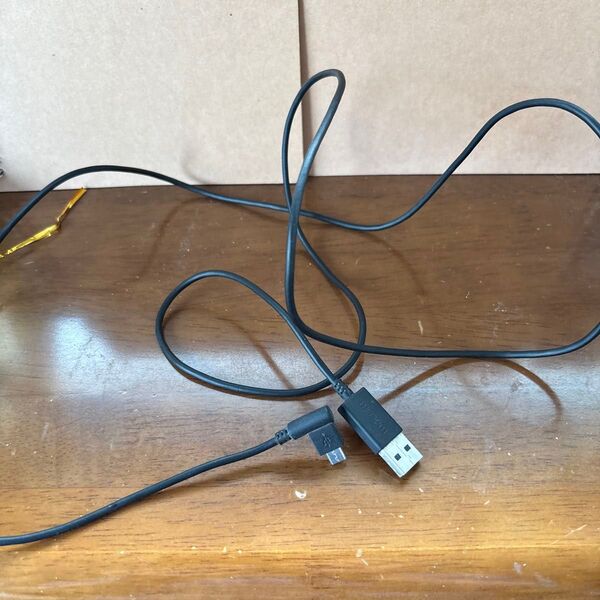 Anker L字型 MicroUSBケーブル 黒150cm