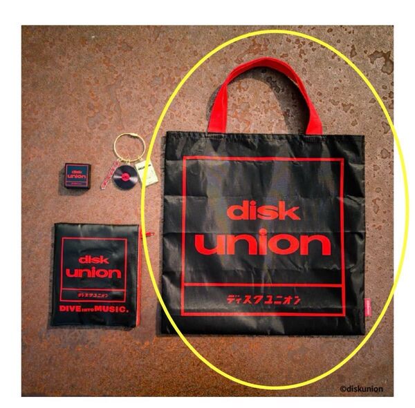 ディスクユニオン レコードジャケット用エコバッグ 新品 disk union ガチャ 音楽 グッズコレクション 送料無料 匿名配送